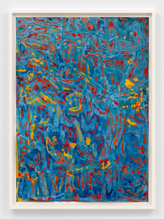 The pond by Moshekwa Langa contemporary artwork Painting