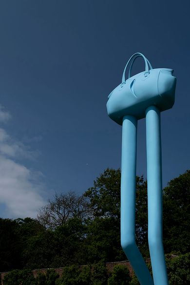 Erwin Wurm's Sculptures at Yorkshire Sculpture Park