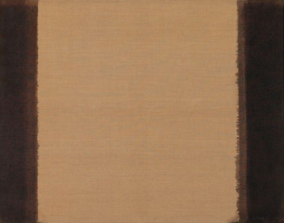 Umber-Blue by Yun Hyong-Keun contemporary artwork Painting