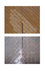 Untitled  22  from the series Holes by Marcos Chaves contemporary artwork painting