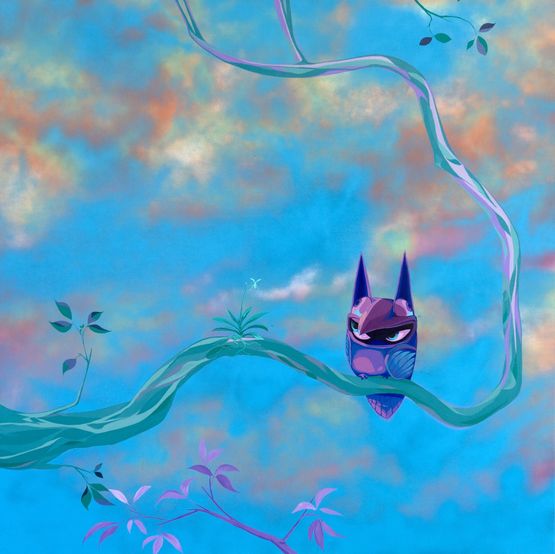 Fukiran by HIMBAD contemporary artwork Painting