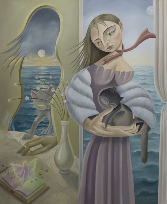 Ode to a Silent Tide by Jade Ching-Yuk Ng contemporary artwork Painting