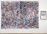Ningun Airmail Painting by Eugenio Dittborn contemporary artwork print textile