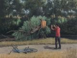 Weeping Willow 2 by Serban Savu contemporary artwork painting