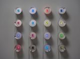 Hundred Changes in Life - no.4 by Tatsuo Miyajima contemporary artwork sculpture