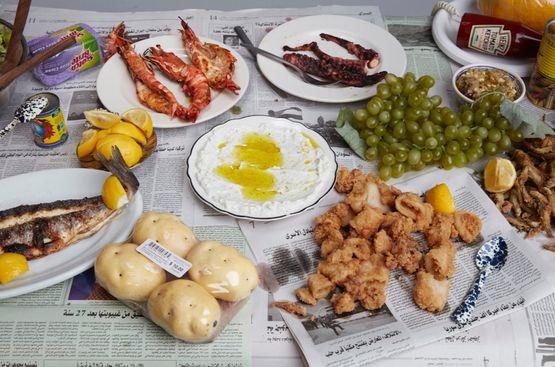 Egyptian Sunday Dinner by Roe Ethridge contemporary artwork Photography