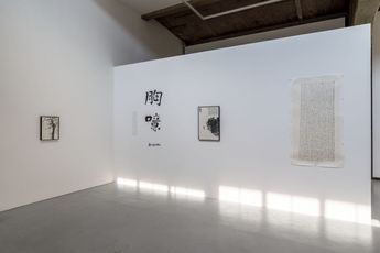 Contemporary art exhibition anusman Xiong Yi  at Tabula Rasa Gallery Beijing China