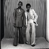 Les deux amis avec pantalon pattes delephant by Malick Sidibe contemporary artwork photography