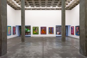 Contemporary art exhibition Pia Camil Rie ahora llora despues at OMR Mexico City
