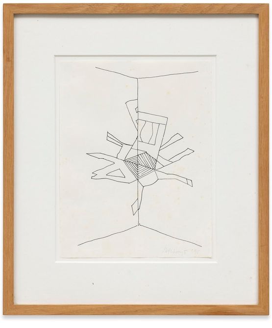 Untitled Corner Study by Richard Artschwager contemporary artwork Painting