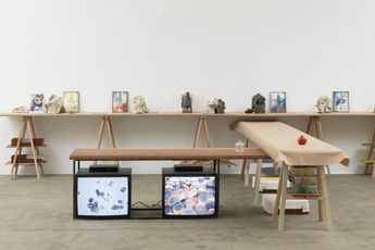 Contemporary art exhibition Christina Mackie Material Reality at Goldsmiths Centre for Contemporary Art London United Kingdom