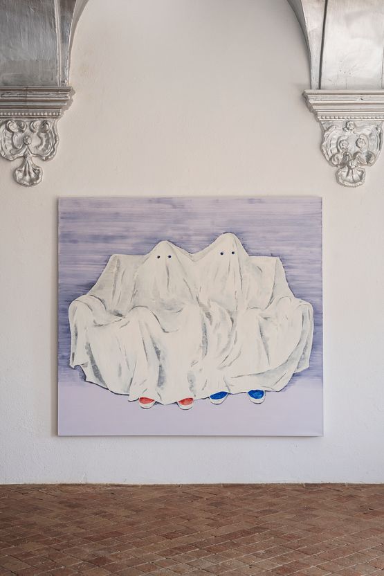 Without Rhyme or Reason in Love by James Rielly contemporary artwork Painting