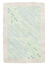 Appearance of Crosses 2019-B15 by Ding Yi contemporary artwork drawing painting works on paper