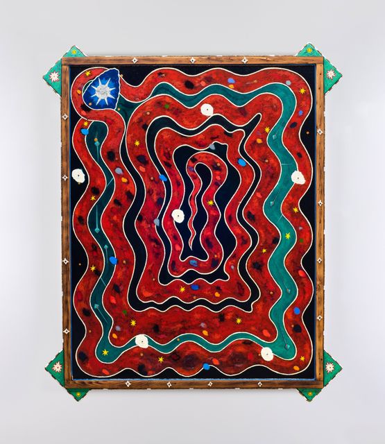 Quarantine Dreams by Daniel Rios Rodriguez contemporary artwork Painting