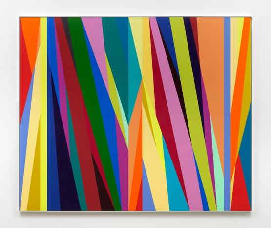 Shadowland by Odili Donald Odita contemporary artwork Painting