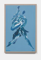 Carry me on Blue Planet by Elizabeth Ibarra contemporary artwork painting works on paper