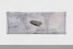 In Grand Mas Dream Grand Dad sculpture of her would not look like this by Laure Prouvost contemporary artwork Textile