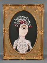 Su historia esta marcada by Marcelo Suaznabar contemporary artwork painting