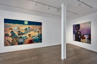 Contemporary art exhibition Ndidi Emefiele Here as in Heaven at rosenfeld London United Kingdom