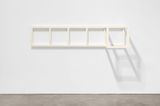 Modular Wall Piece with Cube by Sol Lewitt contemporary artwork sculpture