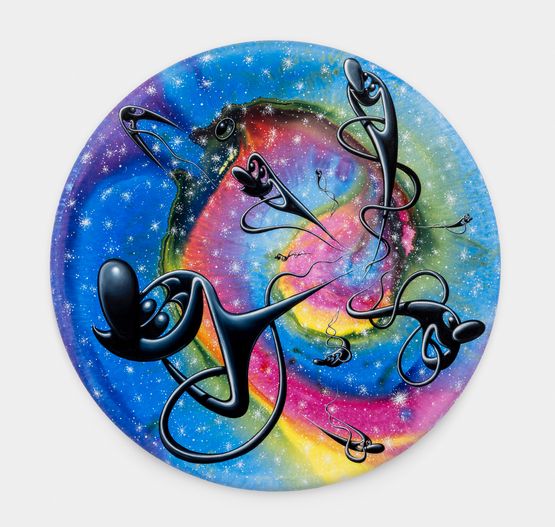ON THE WAY by Kenny Scharf contemporary artwork Painting