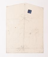 Polkreuz by Joseph Beuys contemporary artwork drawing works on paper