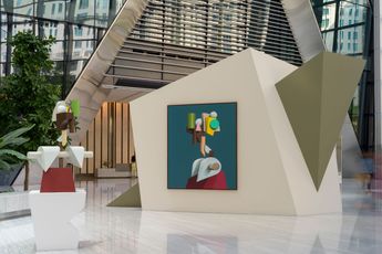 Contemporary art exhibition Jason Boyd Kinsella MENTALVERSE at Perrotin Paris Marais France