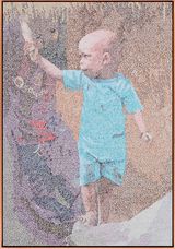 Bebe Bedik by Alioune Diagne contemporary artwork painting