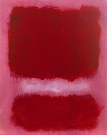 Untitled by Mark Rothko contemporary artwork painting works on paper