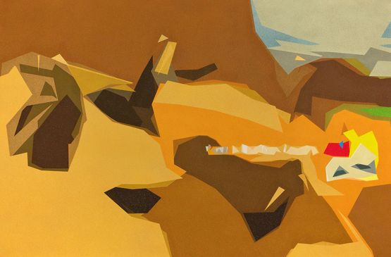 Welcome to The Country 010 by Tomohito Ushiro contemporary artwork Painting