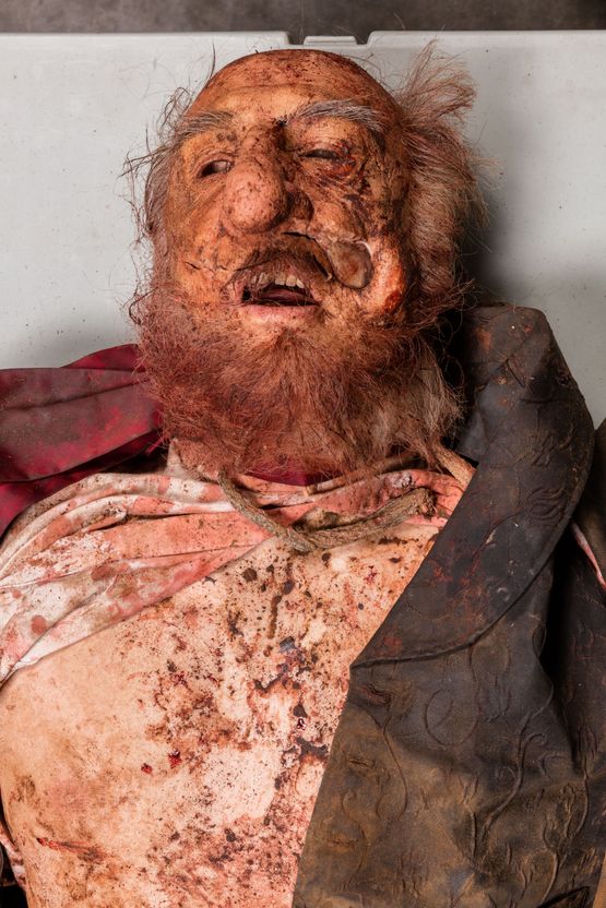 CSSC Banker Ronald Face Up by Paul McCarthy contemporary artwork Sculpture