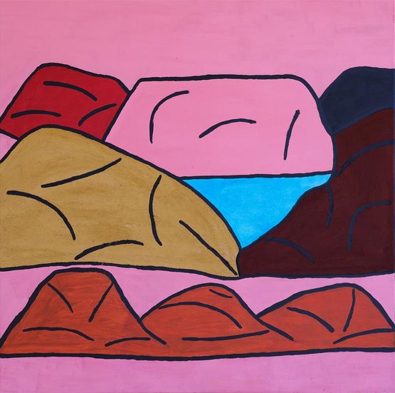 Winuba by Evelyn Malgil contemporary artwork Painting