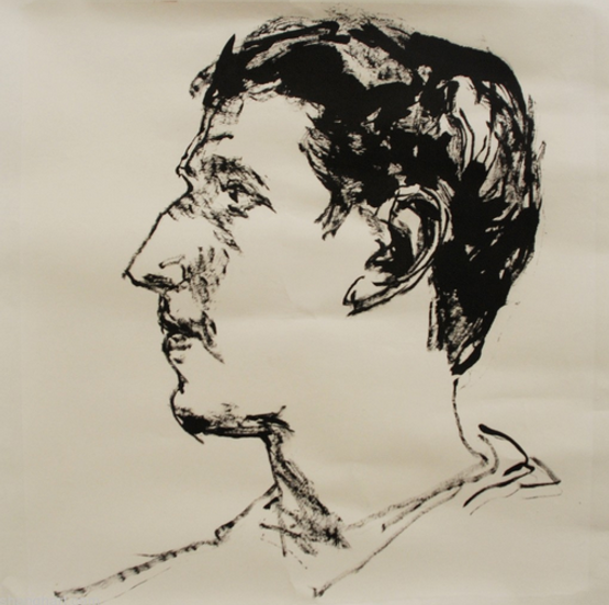 The Face of Facebook 10 by Zhu Jia contemporary artwork Works on Paper