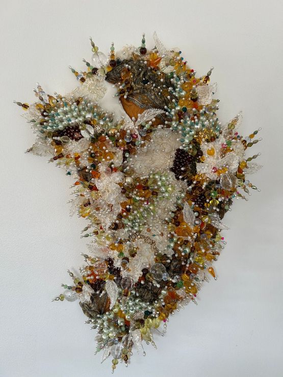 Trousseau by Sahlah Davids contemporary artwork Mixed Media