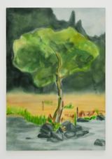 Kicking Water Ceaselessly by Naofumi Maruyama contemporary artwork painting