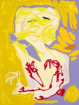 reach to remember by Tom Polo contemporary artwork painting