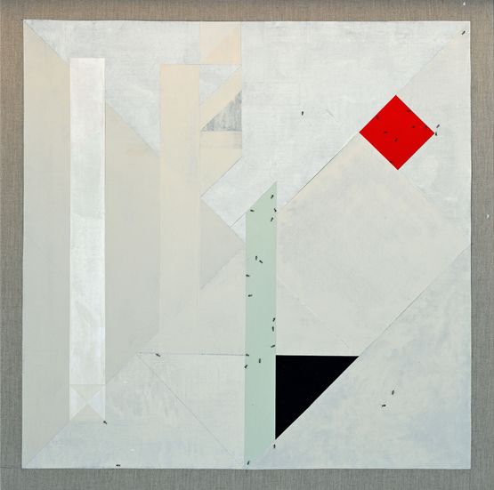 Tangram by Ruba Salameh contemporary artwork Painting