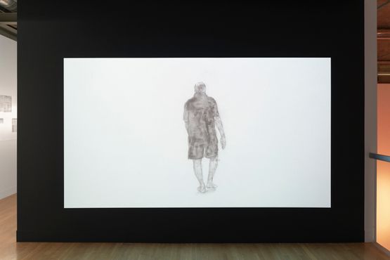 Appa walking by Aishwarya Arumbakkam contemporary artwork Moving Image