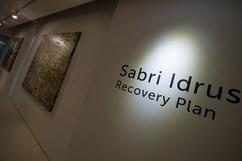 Contemporary art exhibition Sabri Idrus Recovery Plan at Gajah Gallery Singapore