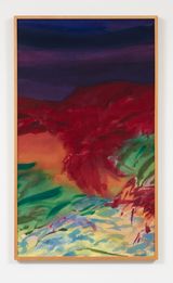 Garden at Dusk by Gretchen Albrecht contemporary artwork painting