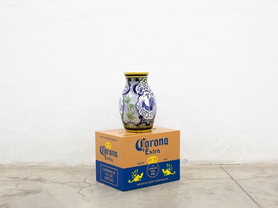 Untitled Corona Extra by Eduardo Sarabia contemporary artwork Sculpture