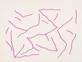 Untitled i23-3497 by Harold Cohen contemporary artwork drawing works on paper
