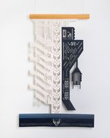 Ancestral Structures Spine of Tree 1 by Jennifer Tee contemporary artwork painting