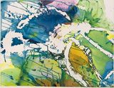 March by Dona Nelson contemporary artwork works on paper