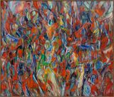 Underground II by Sabine Moritz contemporary artwork painting
