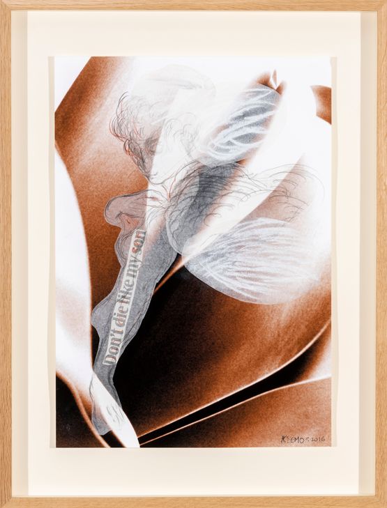 Collage drawings 3 by Kalliopi Lemos contemporary artwork Painting