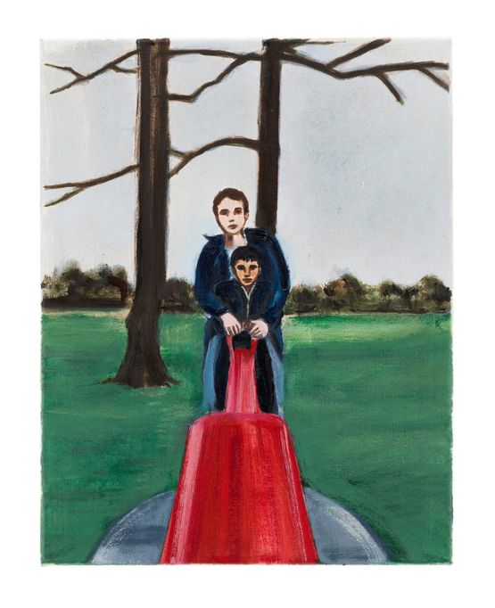 Seesaw by Matthew Krishanu contemporary artwork Painting