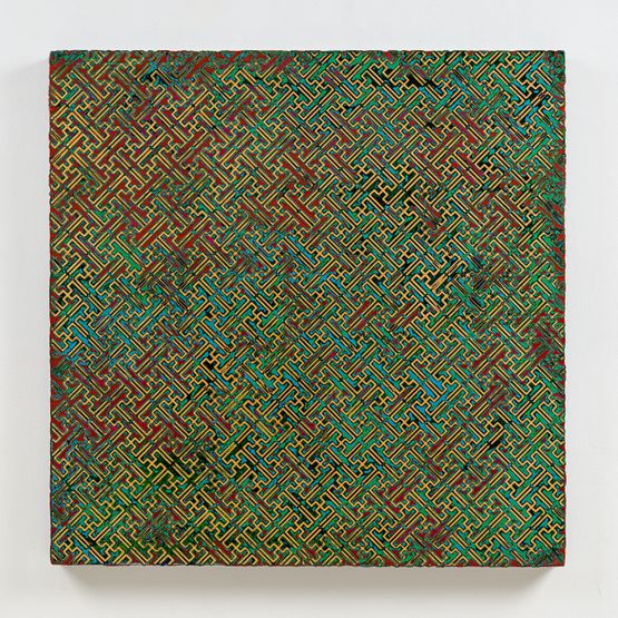 Endless longevity Cloisonne Exercise by Su Meng-Hung contemporary artwork Painting