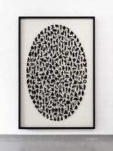 MIRROR I by Carlos Aires contemporary artwork painting works on paper