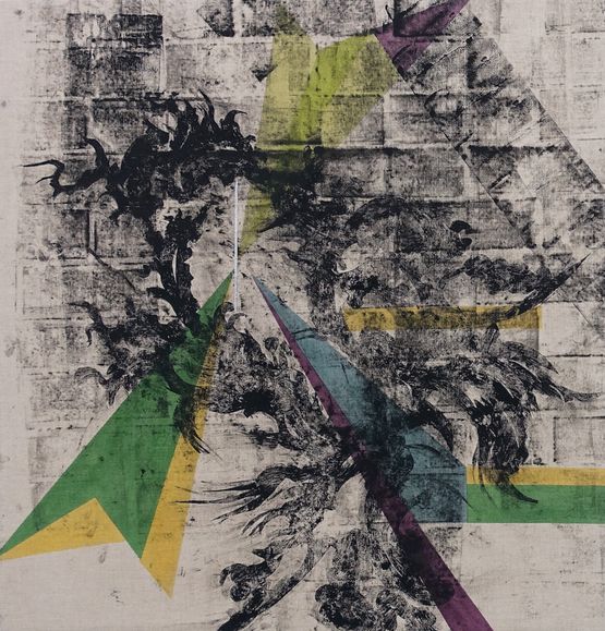 Corpus 3 by Caroline Rothwell contemporary artwork Painting